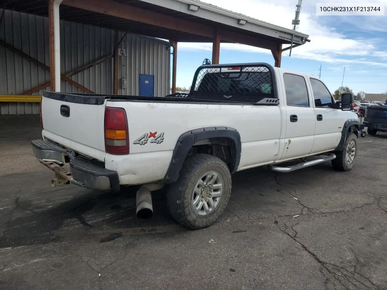 1GCHK231X1F213744 2001 Chevrolet Silverado K2500 Heavy Duty
