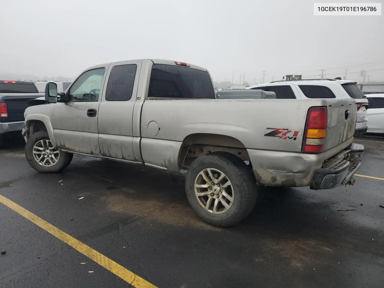 1GCEK19T01E196786 2001 Chevrolet Silverado K1500
