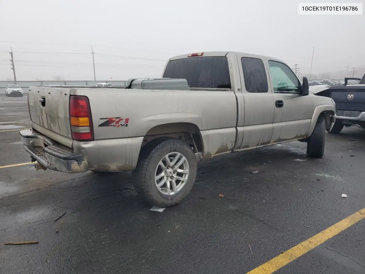 1GCEK19T01E196786 2001 Chevrolet Silverado K1500