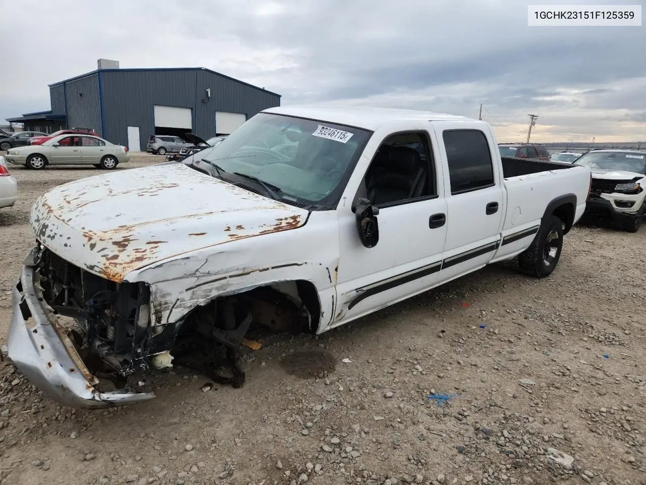 1GCHK23151F125359 2001 Chevrolet Silverado K2500 Heavy Duty
