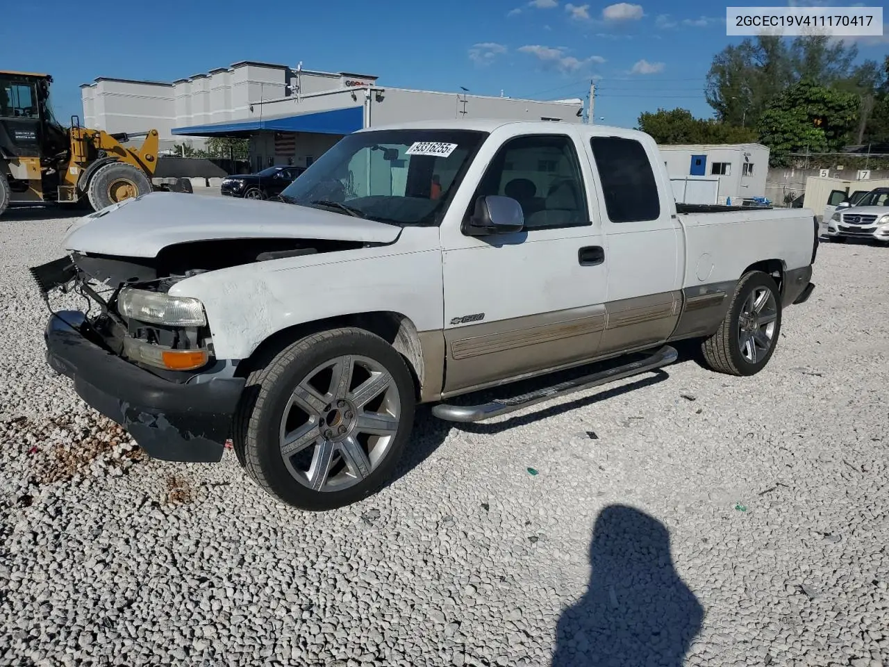 2GCEC19V411170417 2001 Chevrolet Silverado C1500