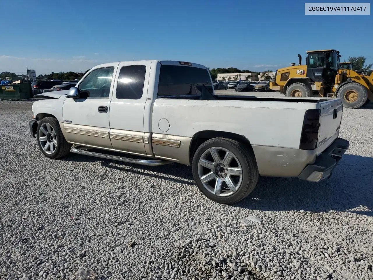 2GCEC19V411170417 2001 Chevrolet Silverado C1500