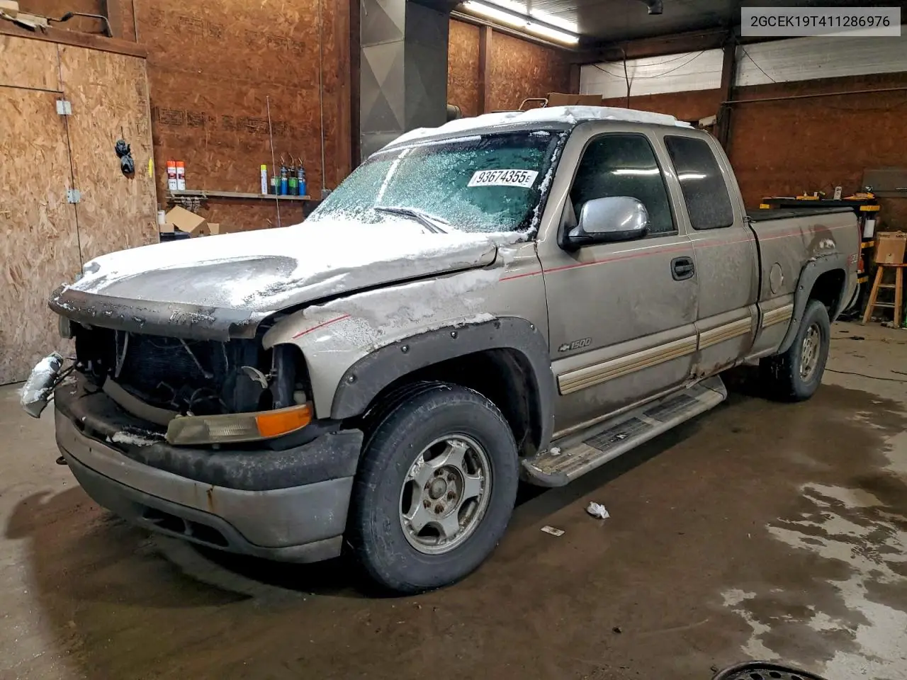 2GCEK19T411286976 2001 Chevrolet Silverado K1500