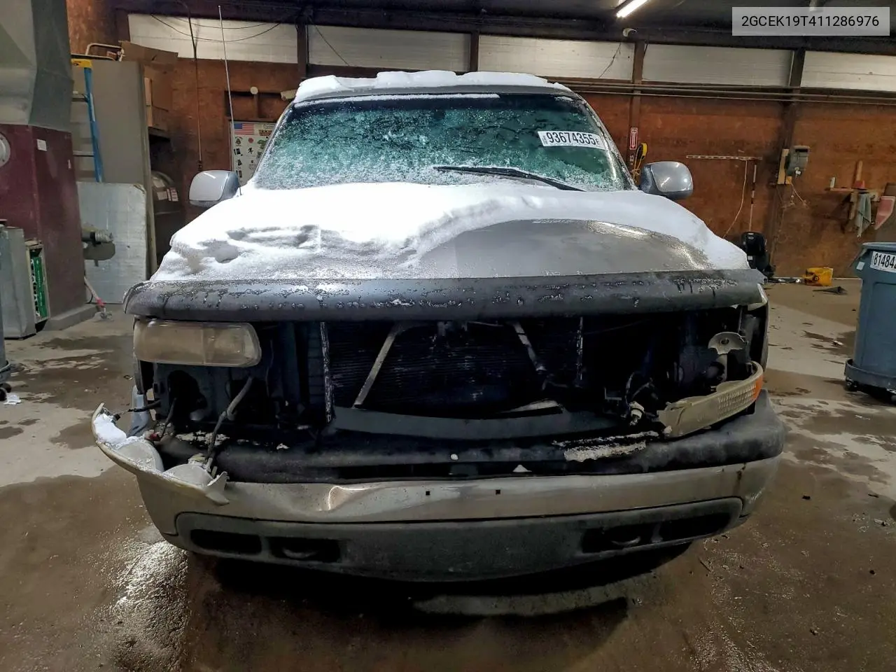 2GCEK19T411286976 2001 Chevrolet Silverado K1500