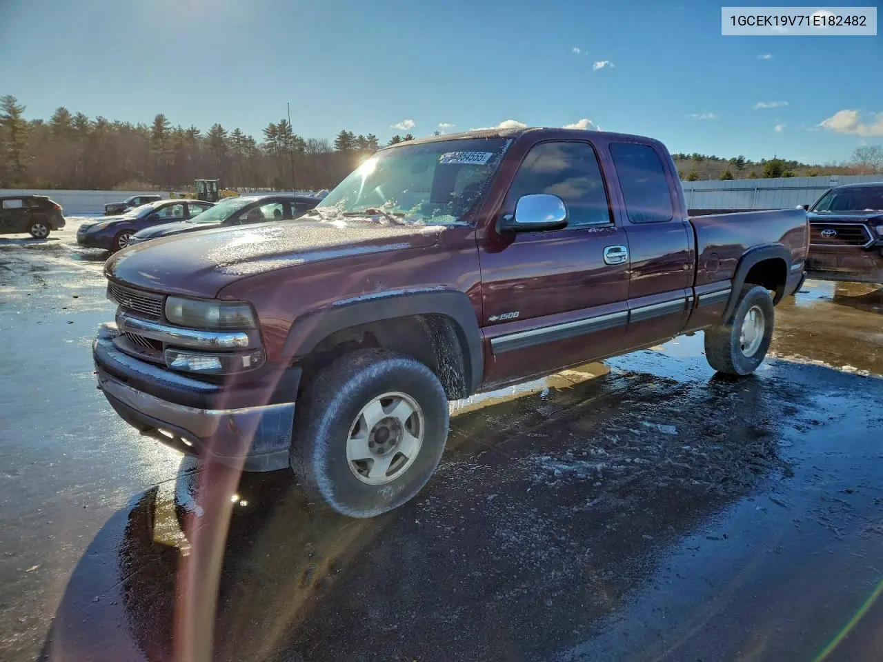 1GCEK19V71E182482 2001 Chevrolet Silverado K1500