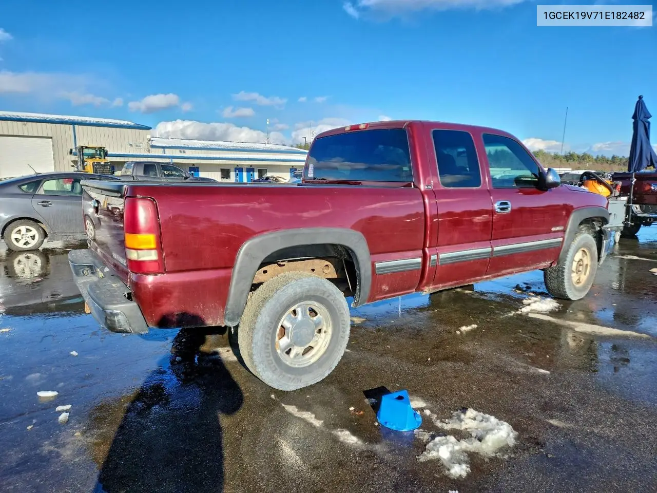 1GCEK19V71E182482 2001 Chevrolet Silverado K1500