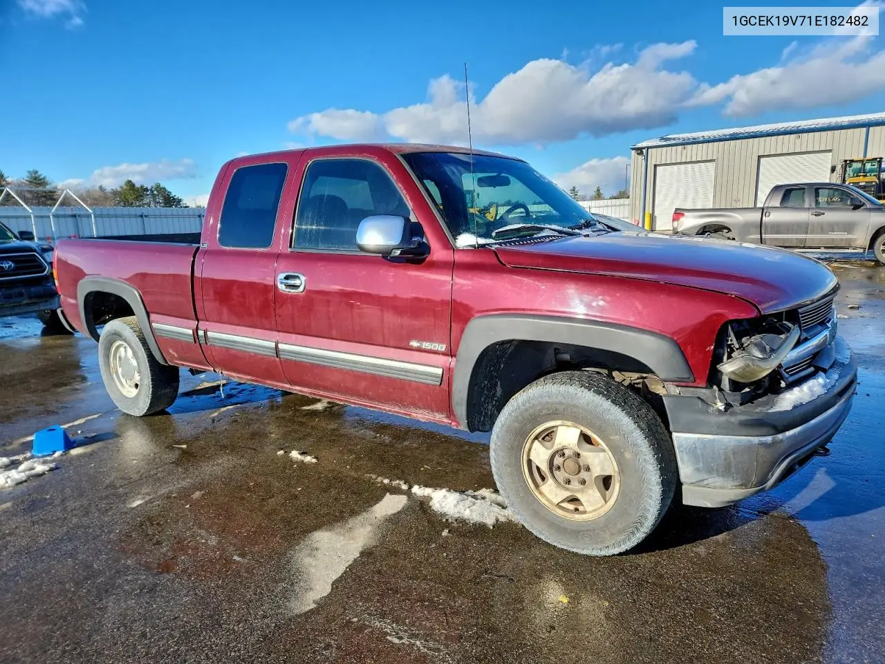 1GCEK19V71E182482 2001 Chevrolet Silverado K1500
