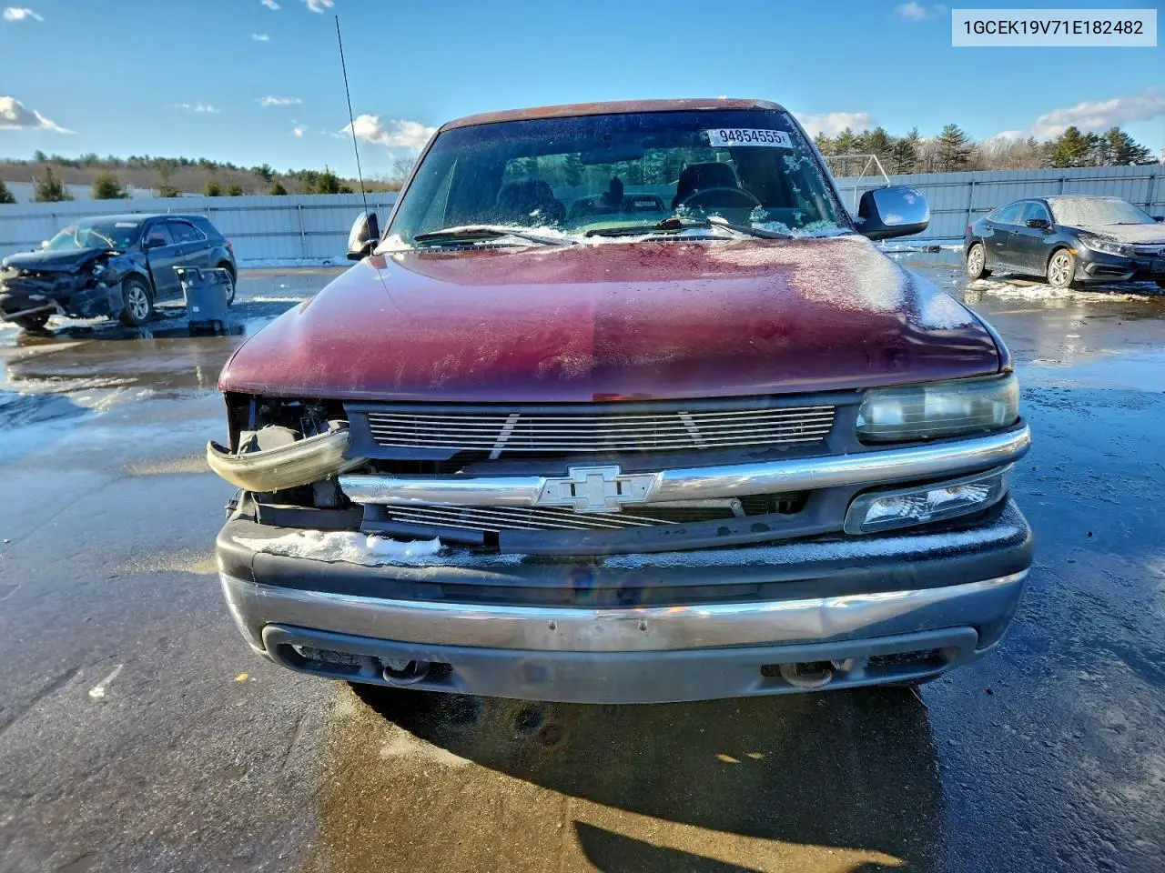 1GCEK19V71E182482 2001 Chevrolet Silverado K1500