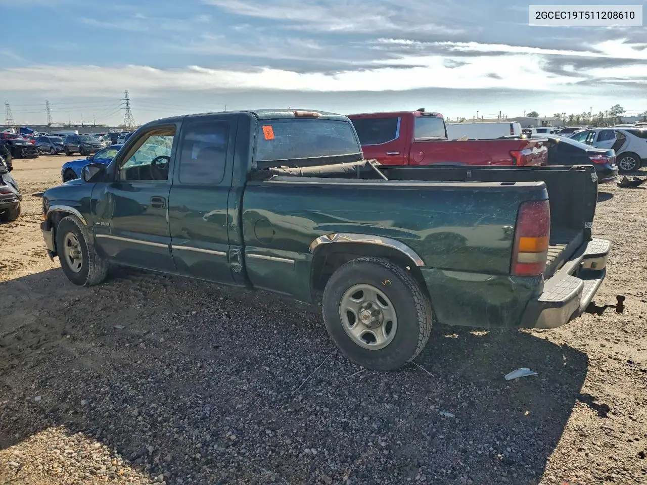 2GCEC19T511208610 2001 Chevrolet Silverado C1500