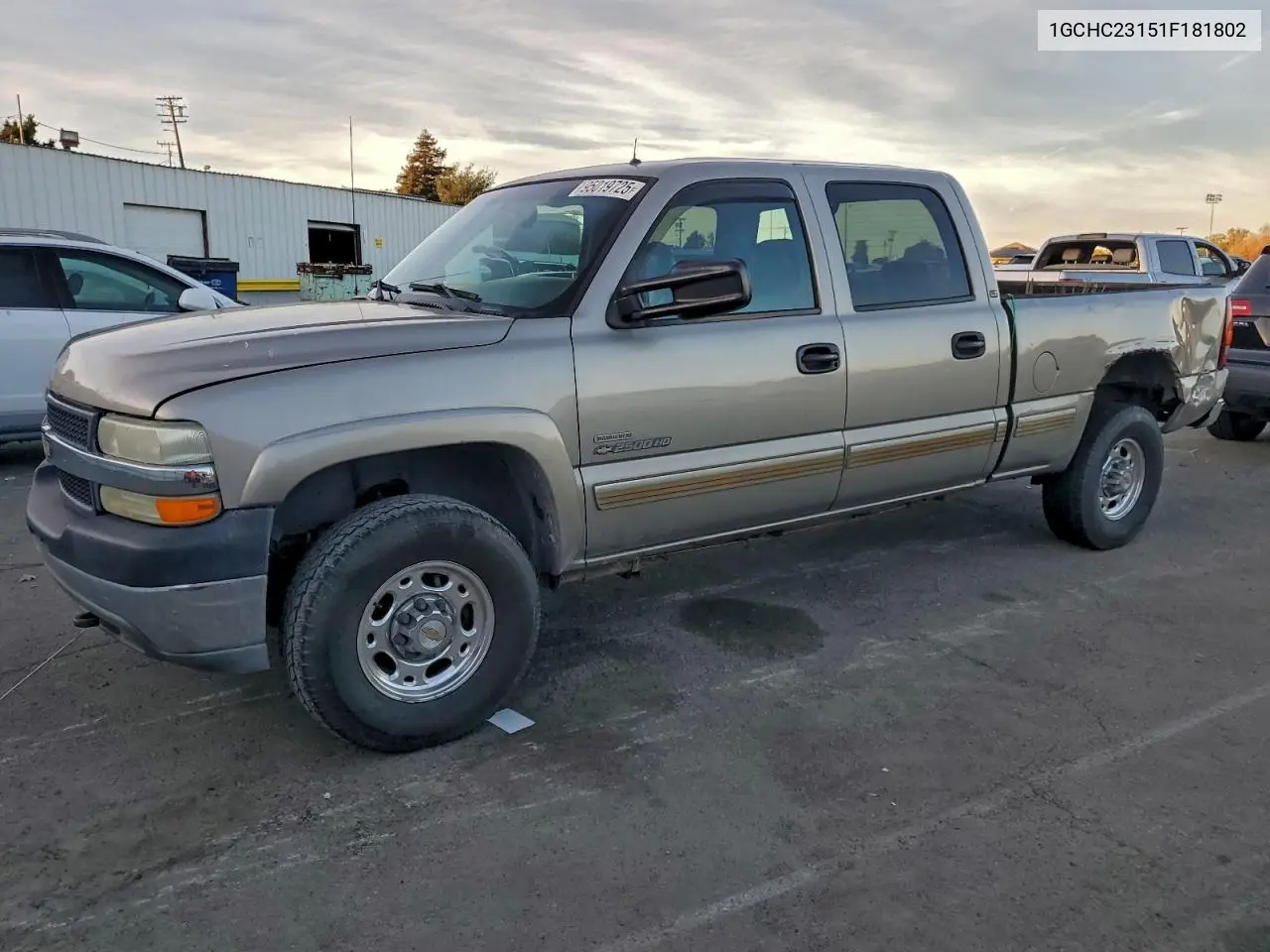 1GCHC23151F181802 2001 Chevrolet Silverado C2500 Heavy Duty