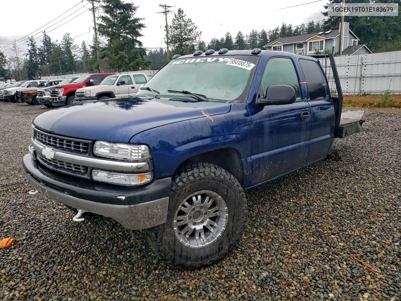 1GCEK19T01E183679 2001 Chevrolet Silverado K1500