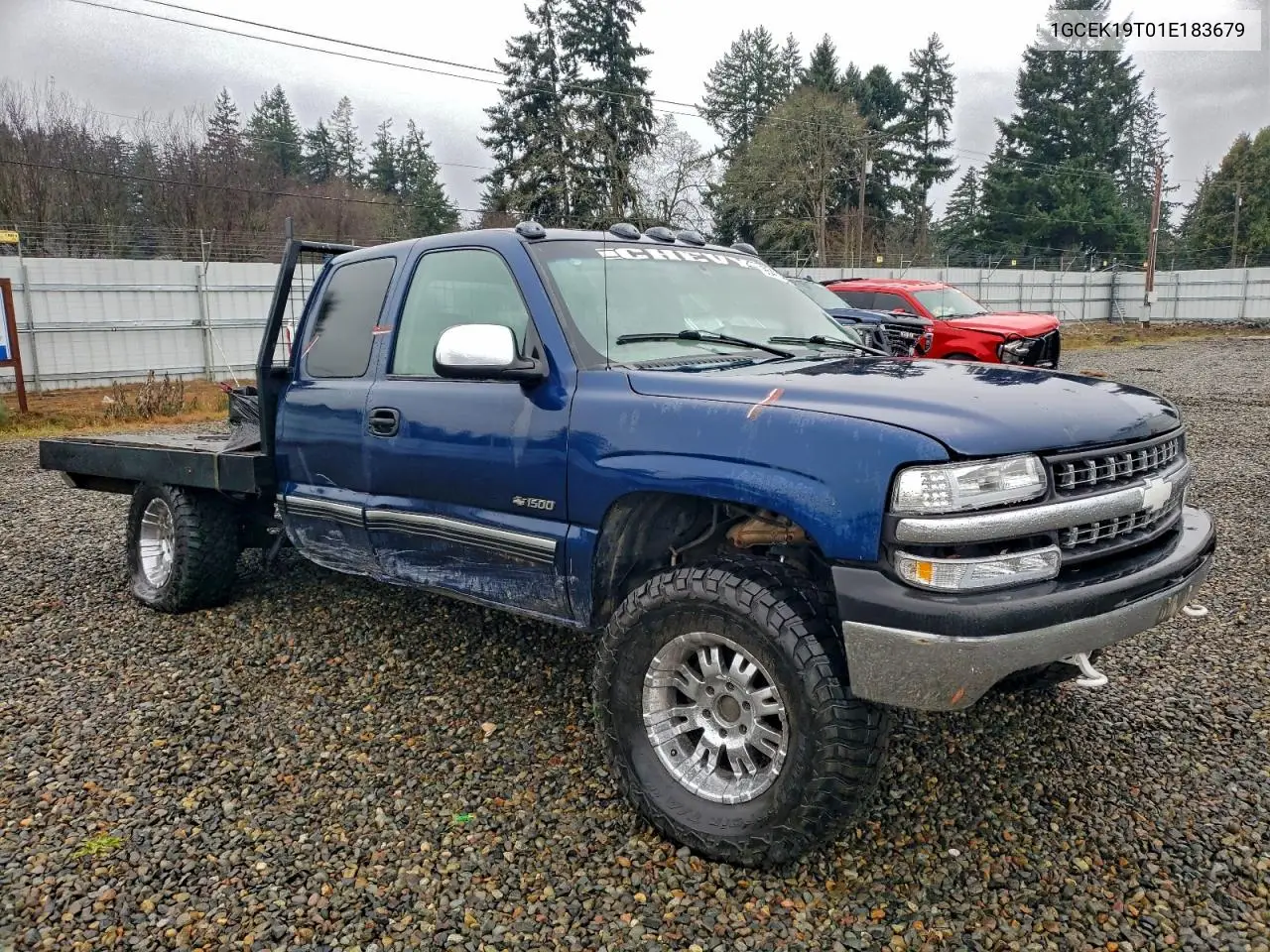 1GCEK19T01E183679 2001 Chevrolet Silverado K1500