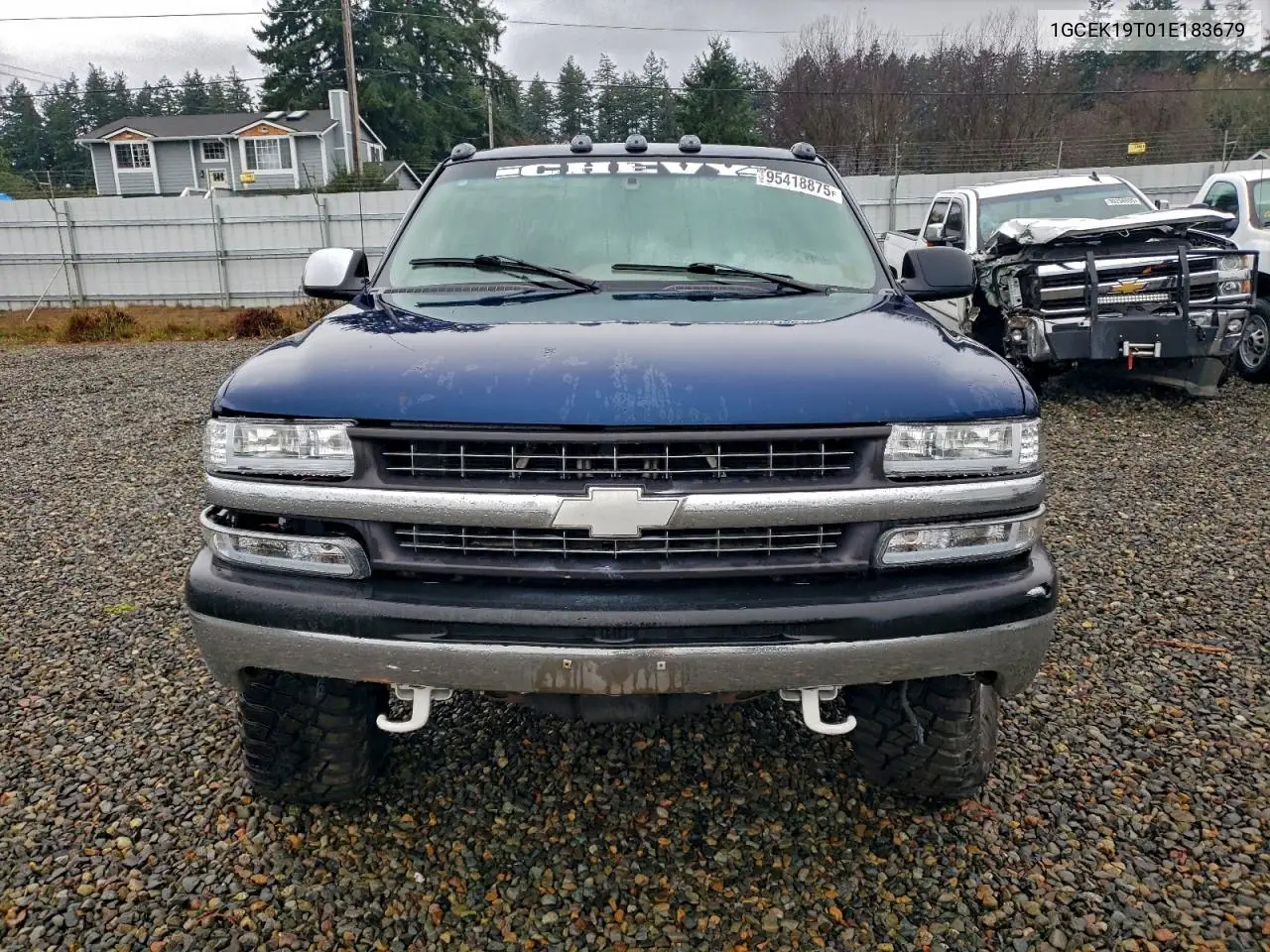 1GCEK19T01E183679 2001 Chevrolet Silverado K1500