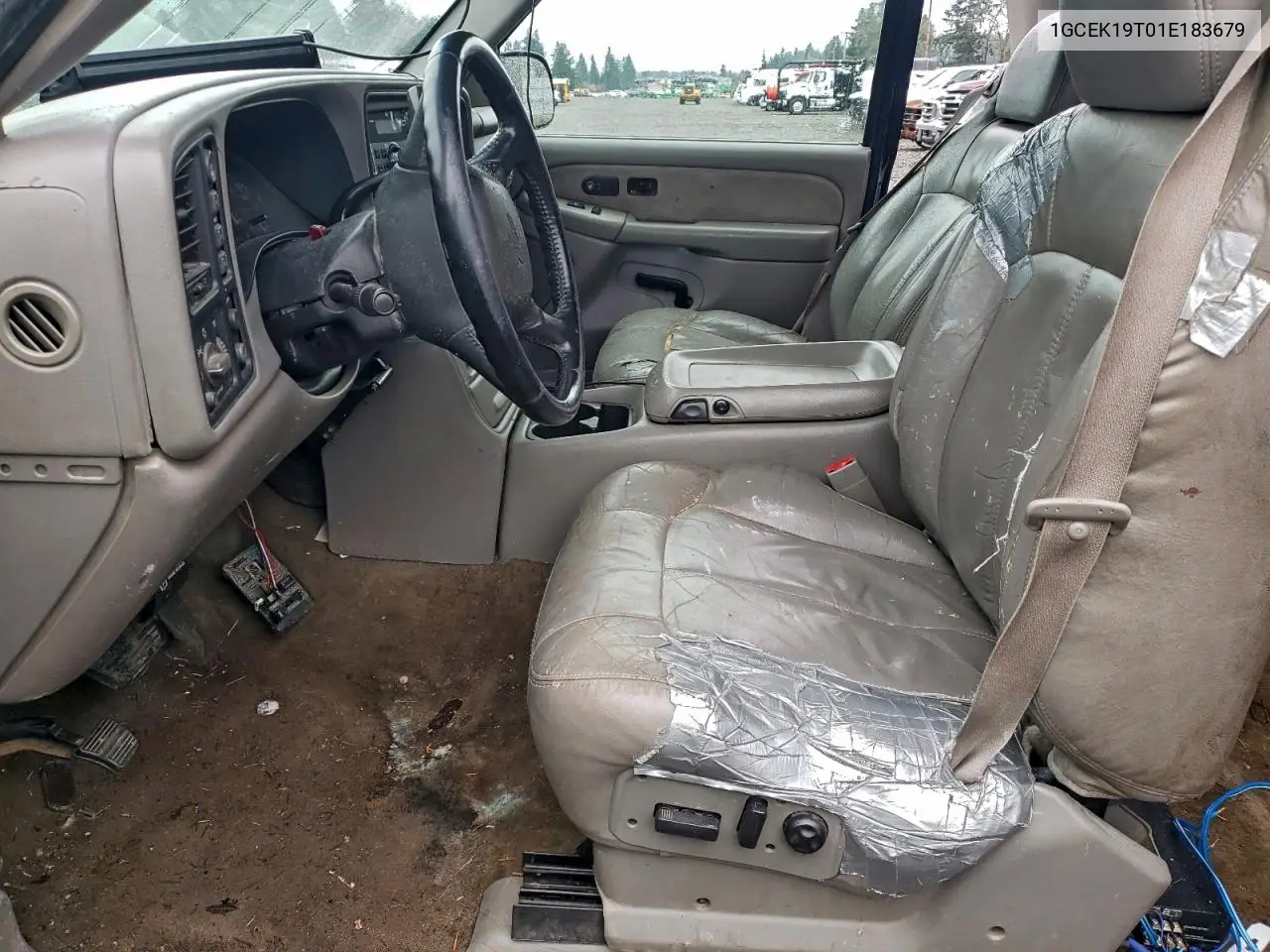 1GCEK19T01E183679 2001 Chevrolet Silverado K1500