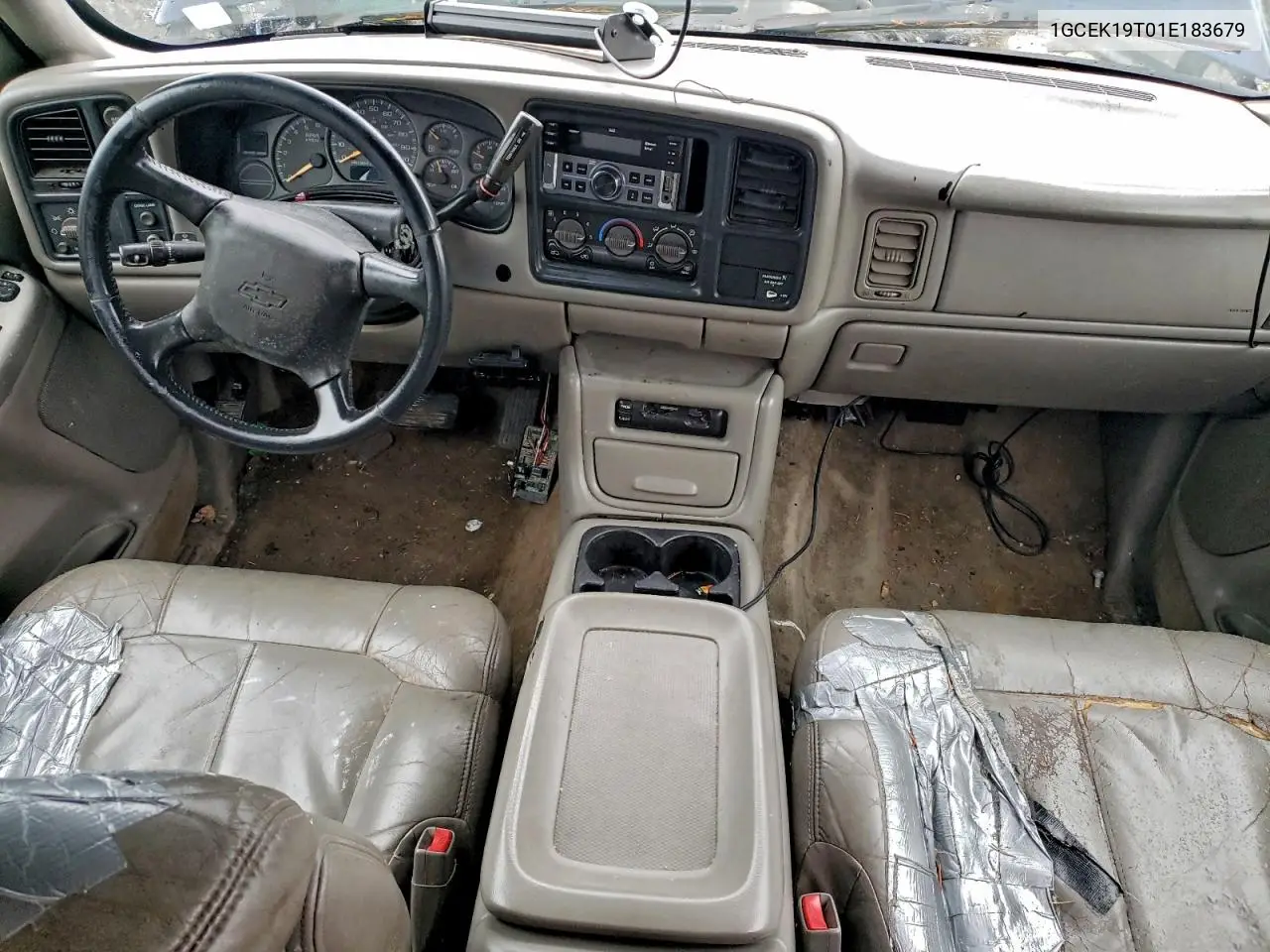 1GCEK19T01E183679 2001 Chevrolet Silverado K1500