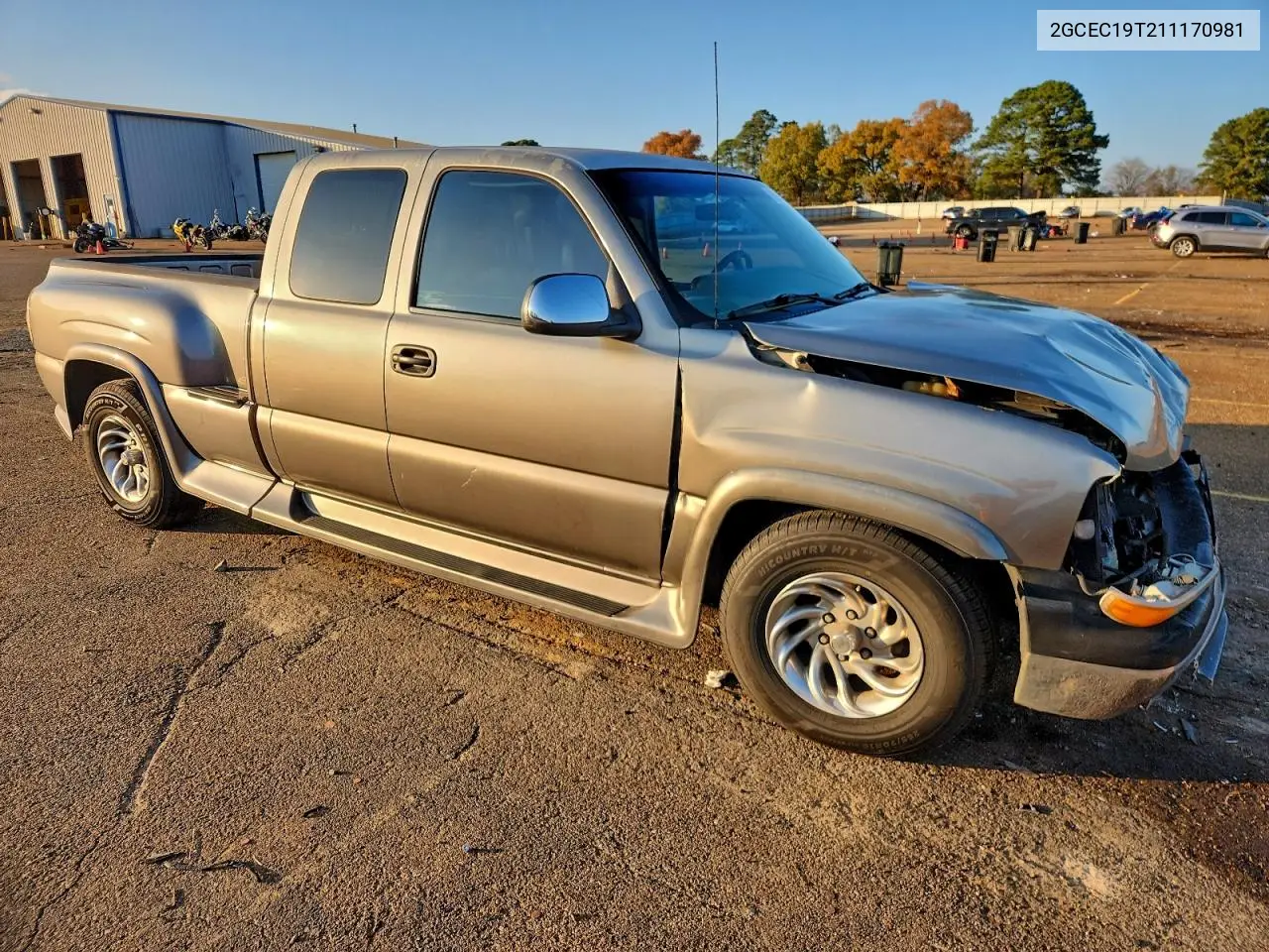2GCEC19T211170981 2001 Chevrolet Silverado C1500