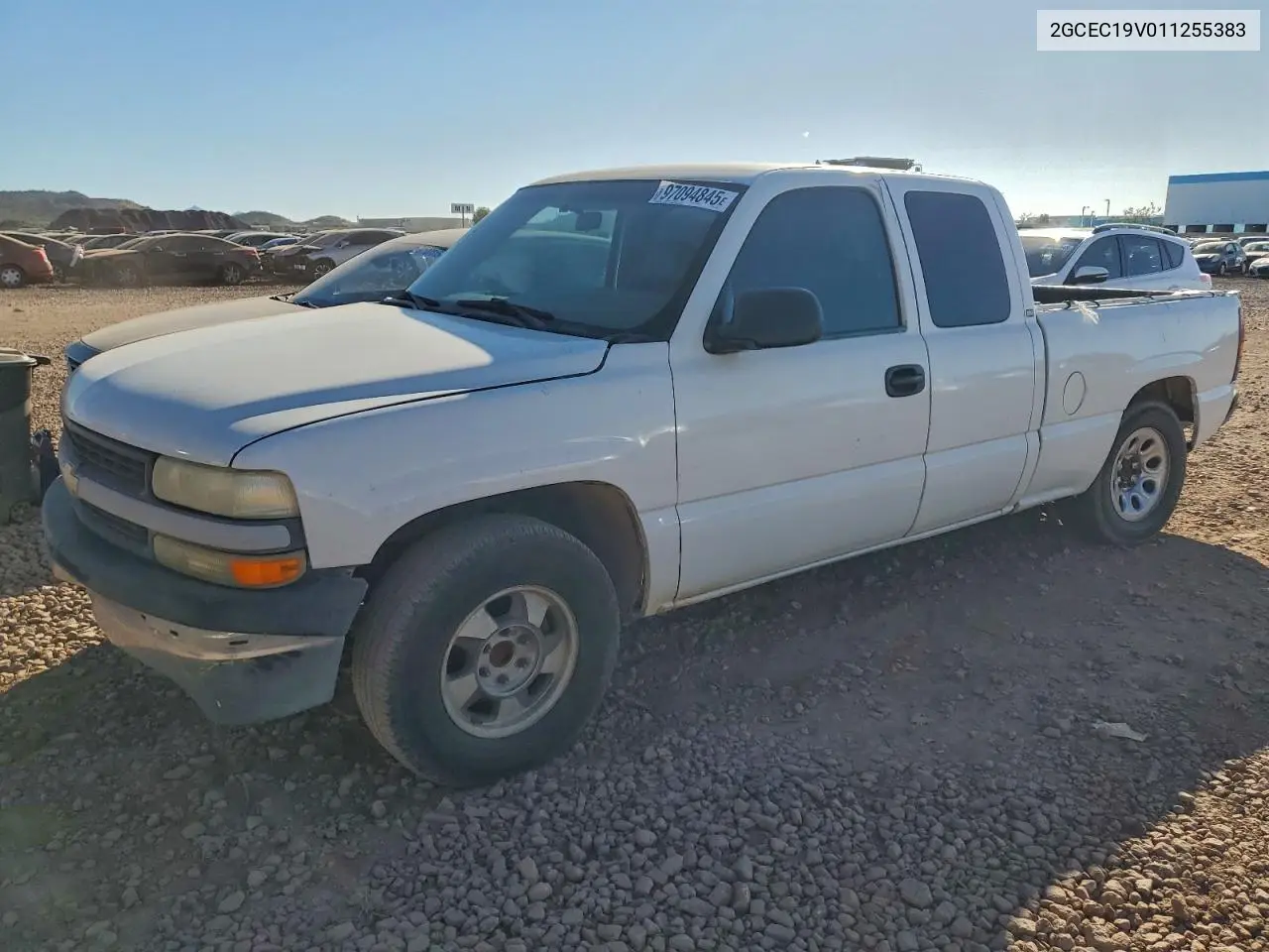 2GCEC19V011255383 2001 Chevrolet Silverado C1500