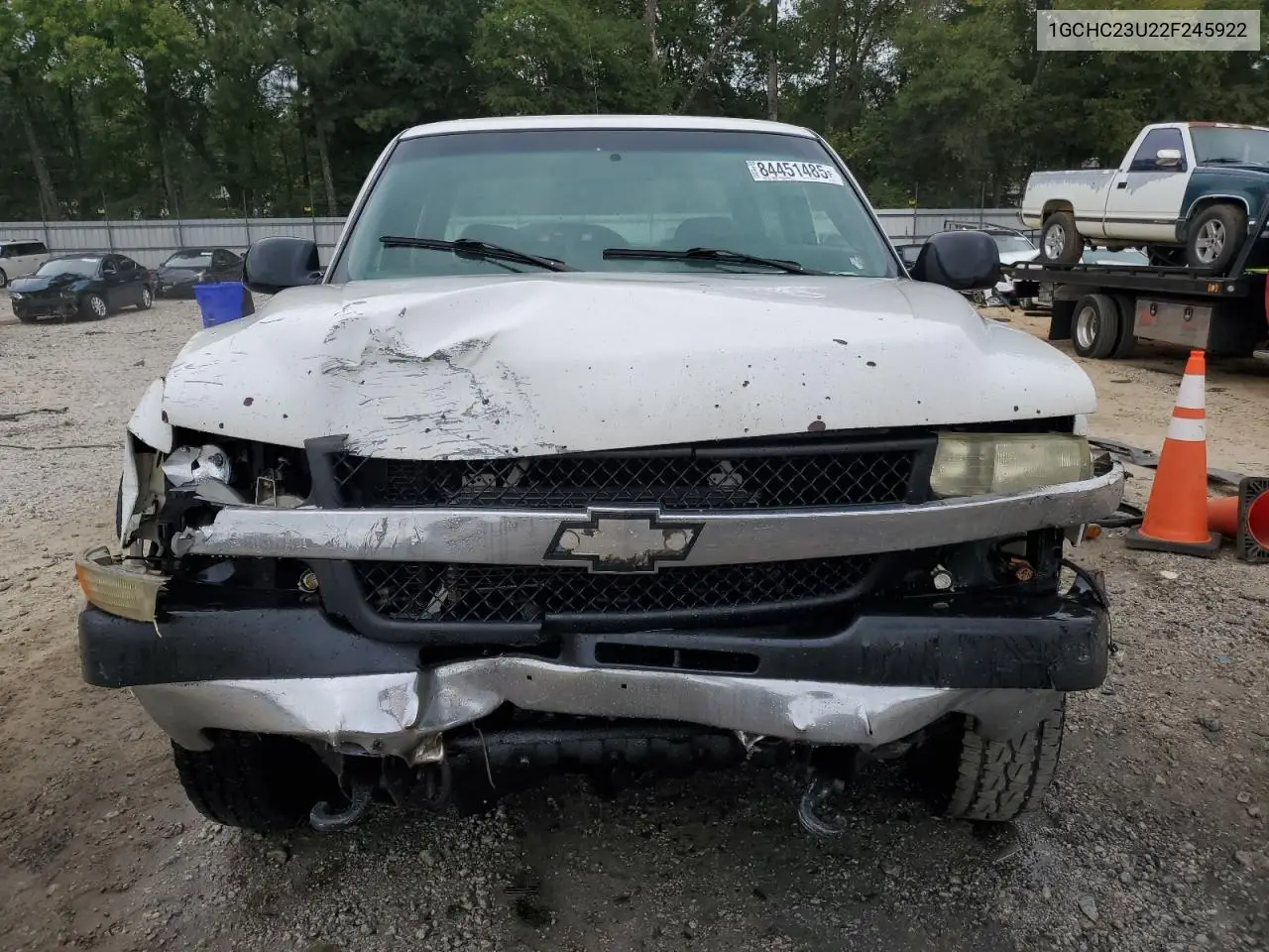 1GCHC23U22F245922 2002 Chevrolet Silverado C2500 Heavy Duty