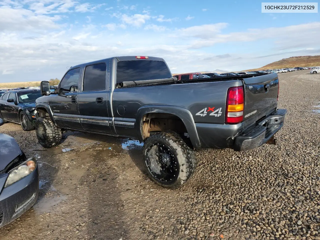 1GCHK23U72F212529 2002 Chevrolet Silverado K2500 Heavy Duty