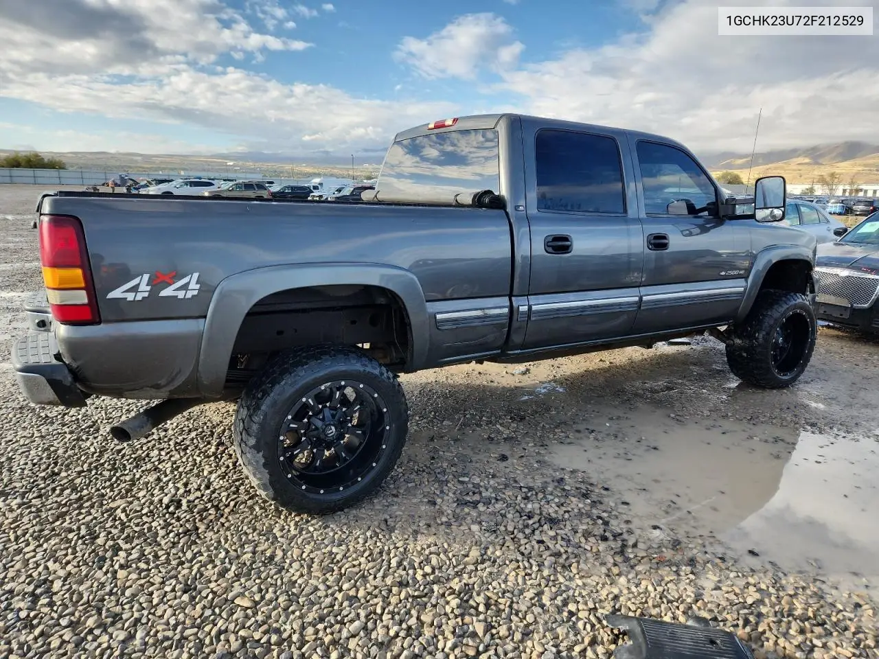 1GCHK23U72F212529 2002 Chevrolet Silverado K2500 Heavy Duty