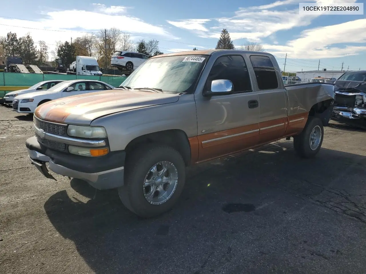 1GCEK19T22E204890 2002 Chevrolet Silverado K1500