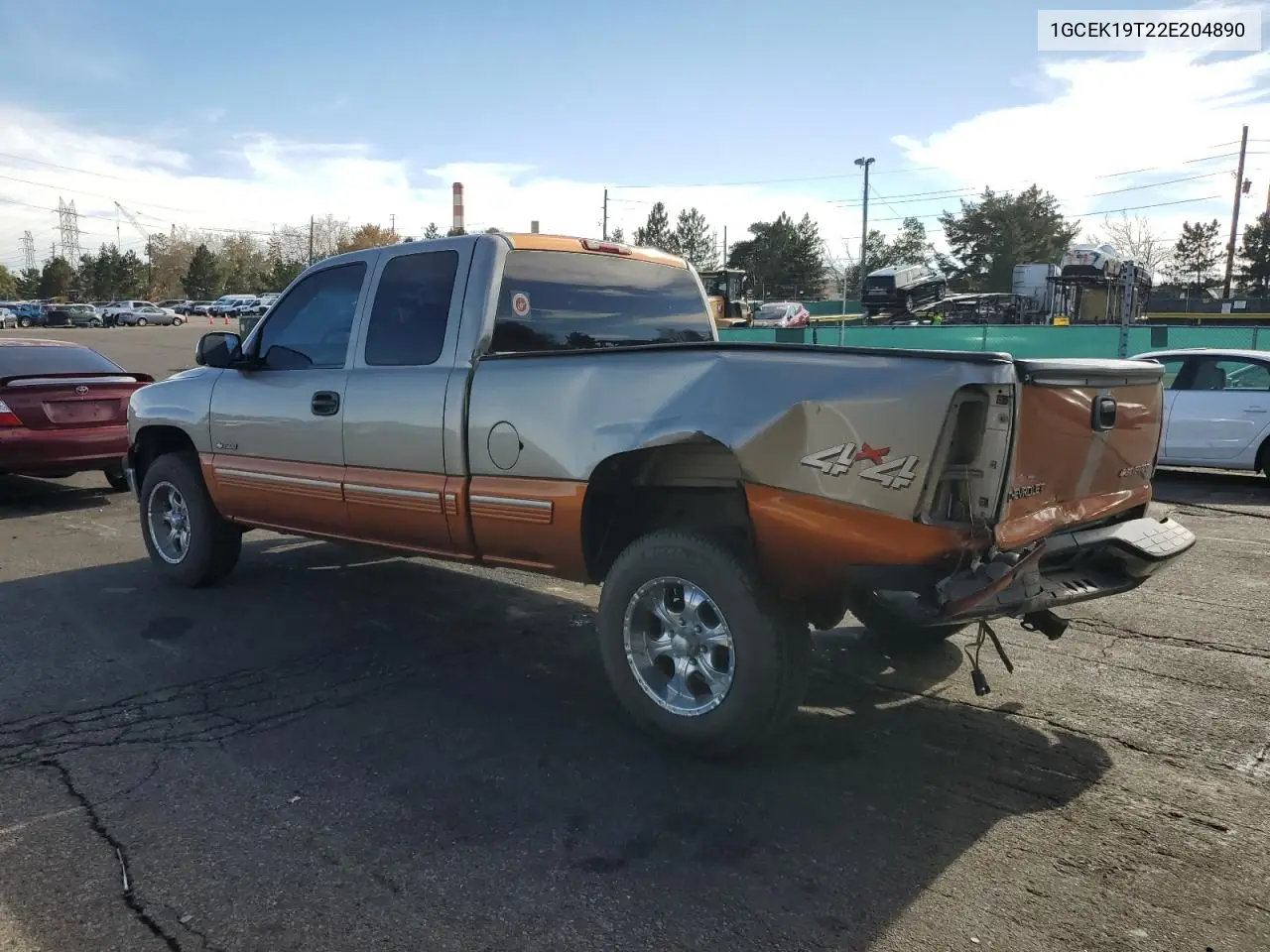 1GCEK19T22E204890 2002 Chevrolet Silverado K1500