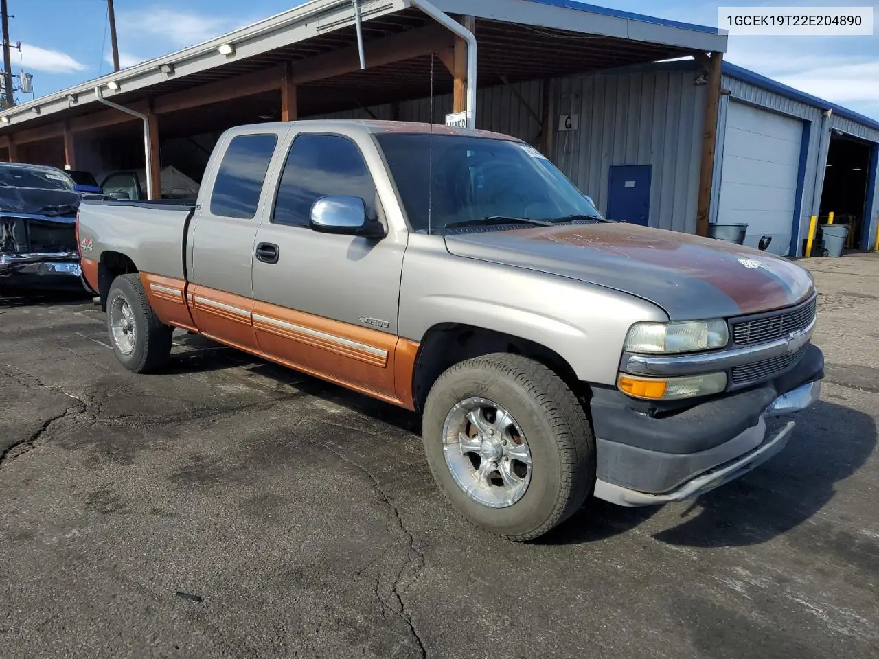 1GCEK19T22E204890 2002 Chevrolet Silverado K1500