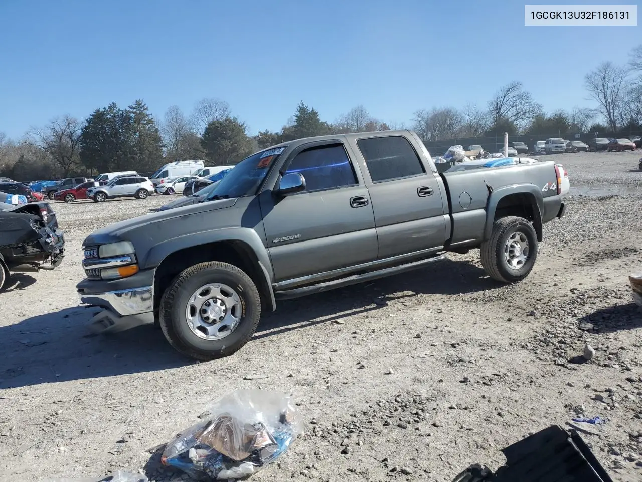 1GCGK13U32F186131 2002 Chevrolet Silverado K1500 Heavy Duty