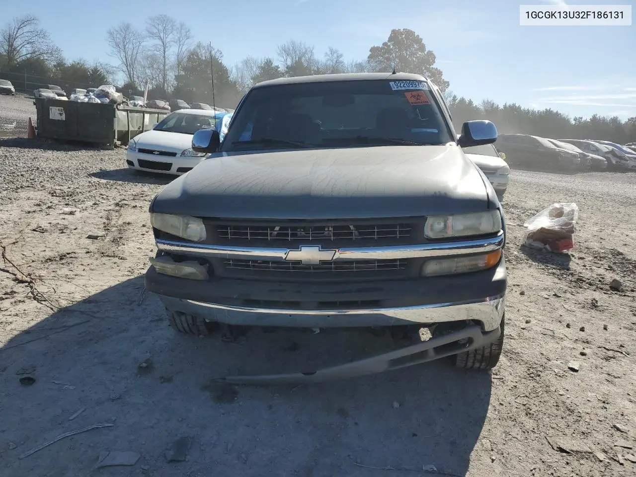 1GCGK13U32F186131 2002 Chevrolet Silverado K1500 Heavy Duty