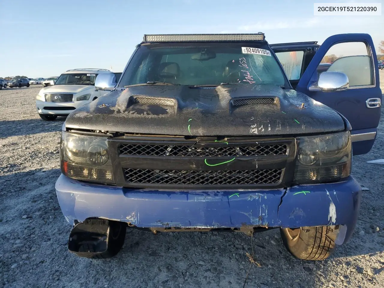 2GCEK19T521220390 2002 Chevrolet Silverado K1500