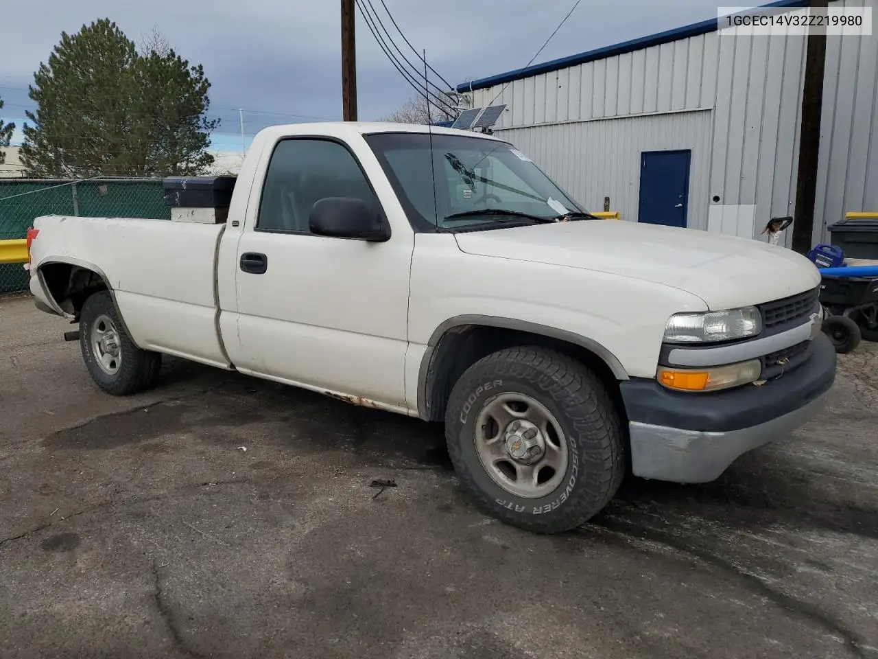 1GCEC14V32Z219980 2002 Chevrolet Silverado C1500
