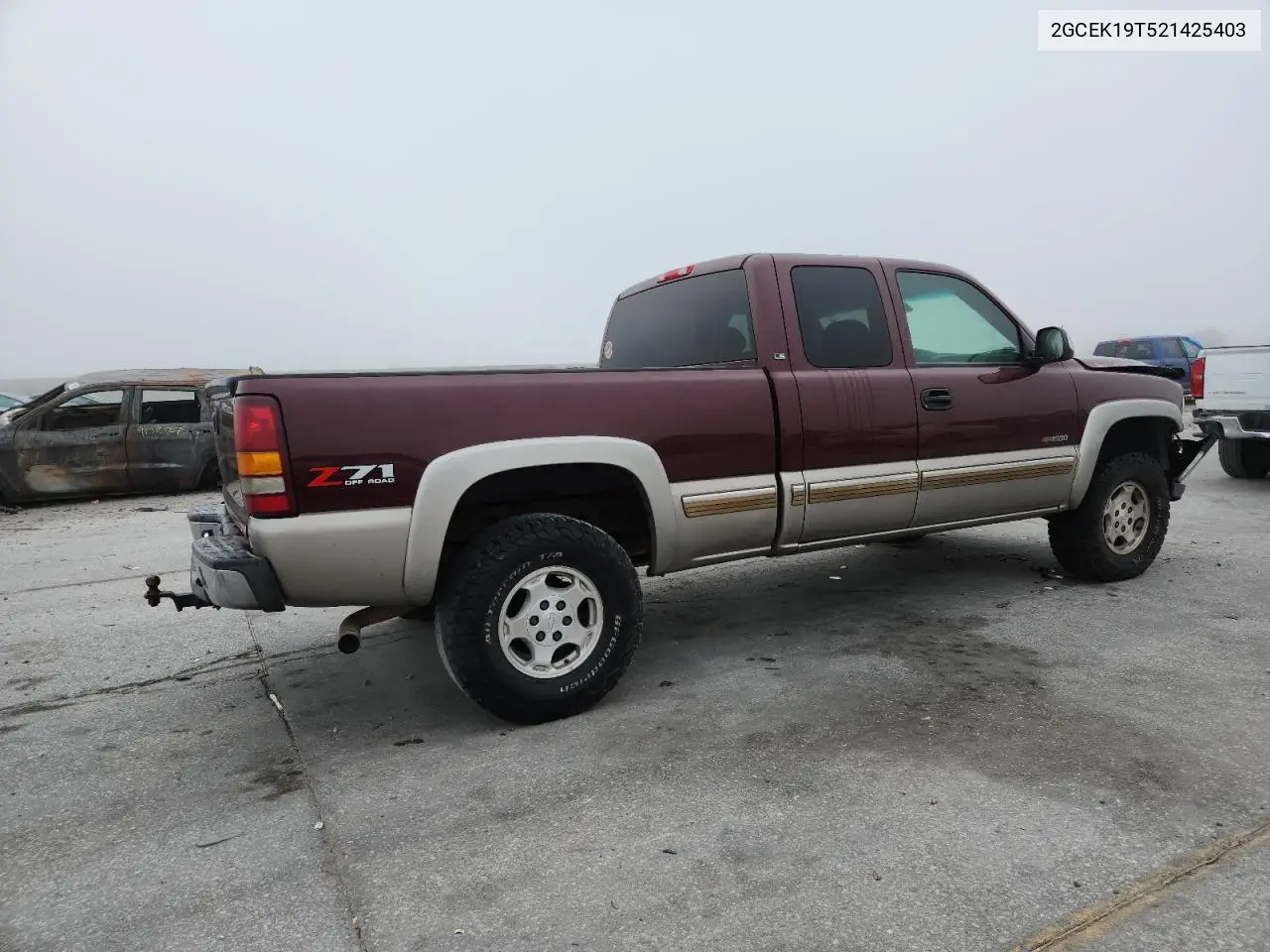 2GCEK19T521425403 2002 Chevrolet Silverado K1500