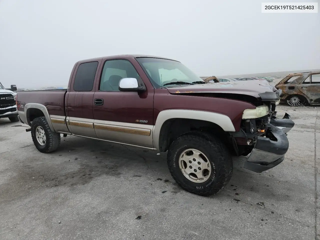 2GCEK19T521425403 2002 Chevrolet Silverado K1500