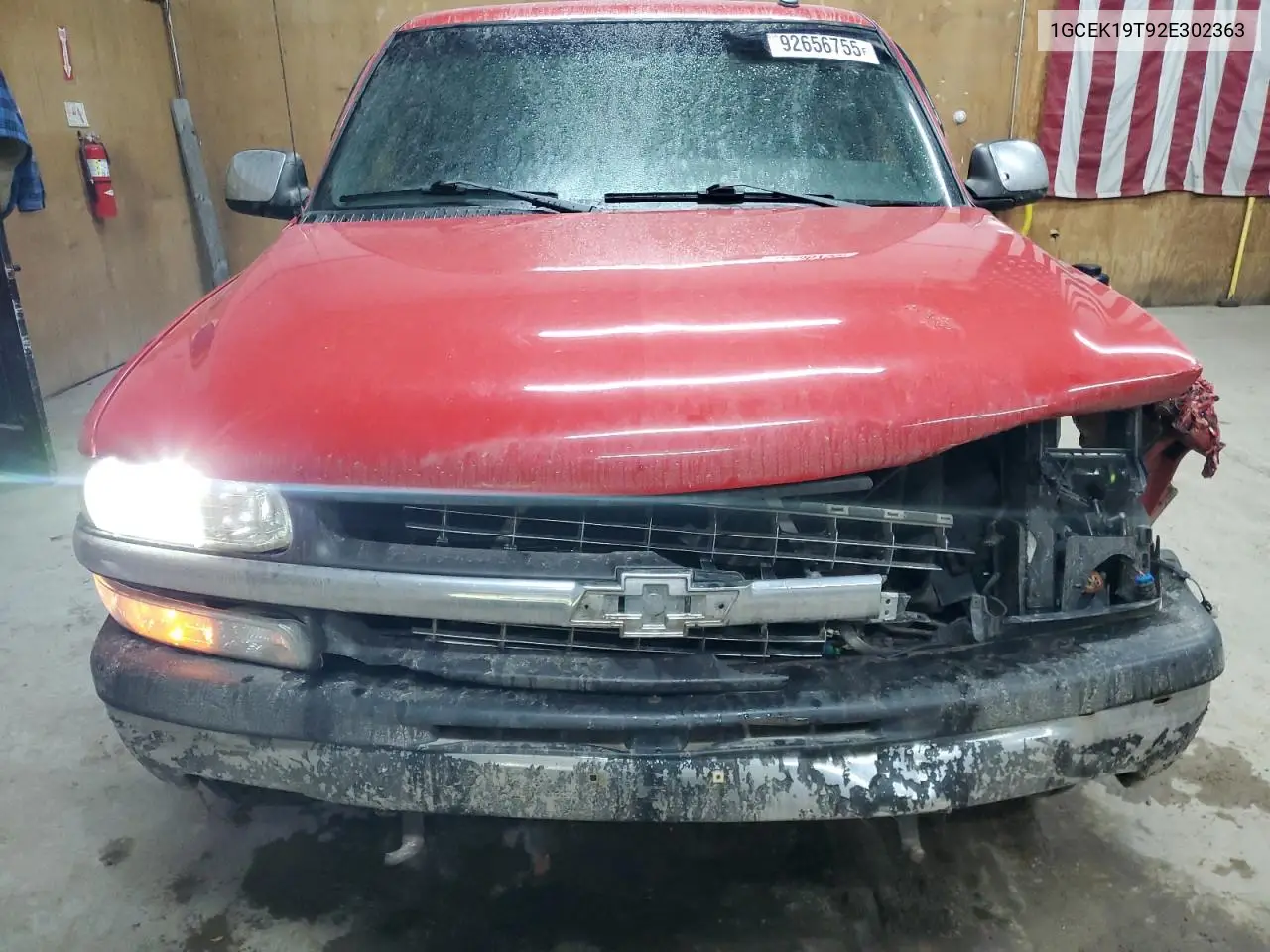 1GCEK19T92E302363 2002 Chevrolet Silverado K1500