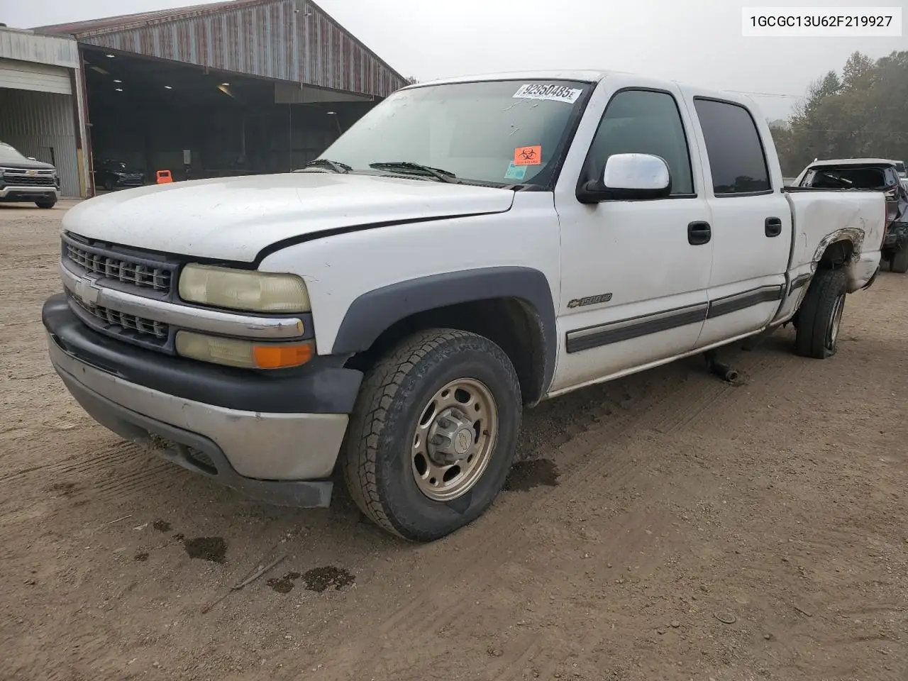 1GCGC13U62F219927 2002 Chevrolet Silverado C1500 Heavy Duty