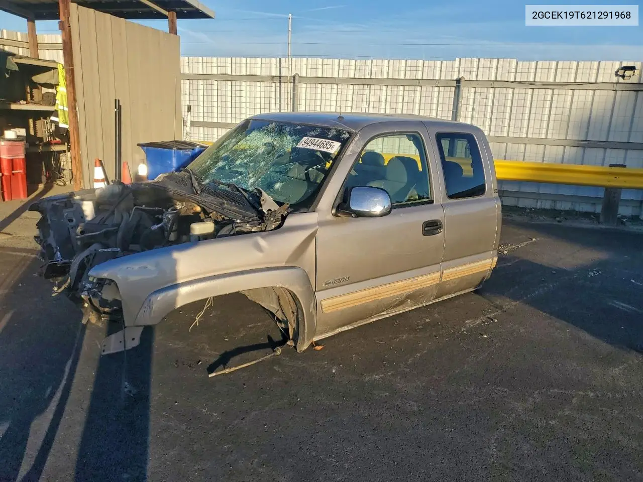 2GCEK19T621291968 2002 Chevrolet Silverado K1500