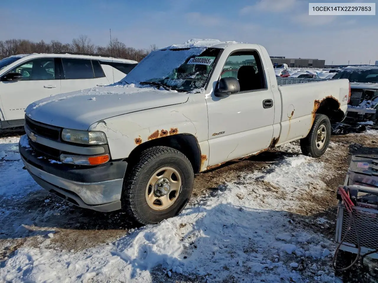 1GCEK14TX2Z297853 2002 Chevrolet Silverado K1500