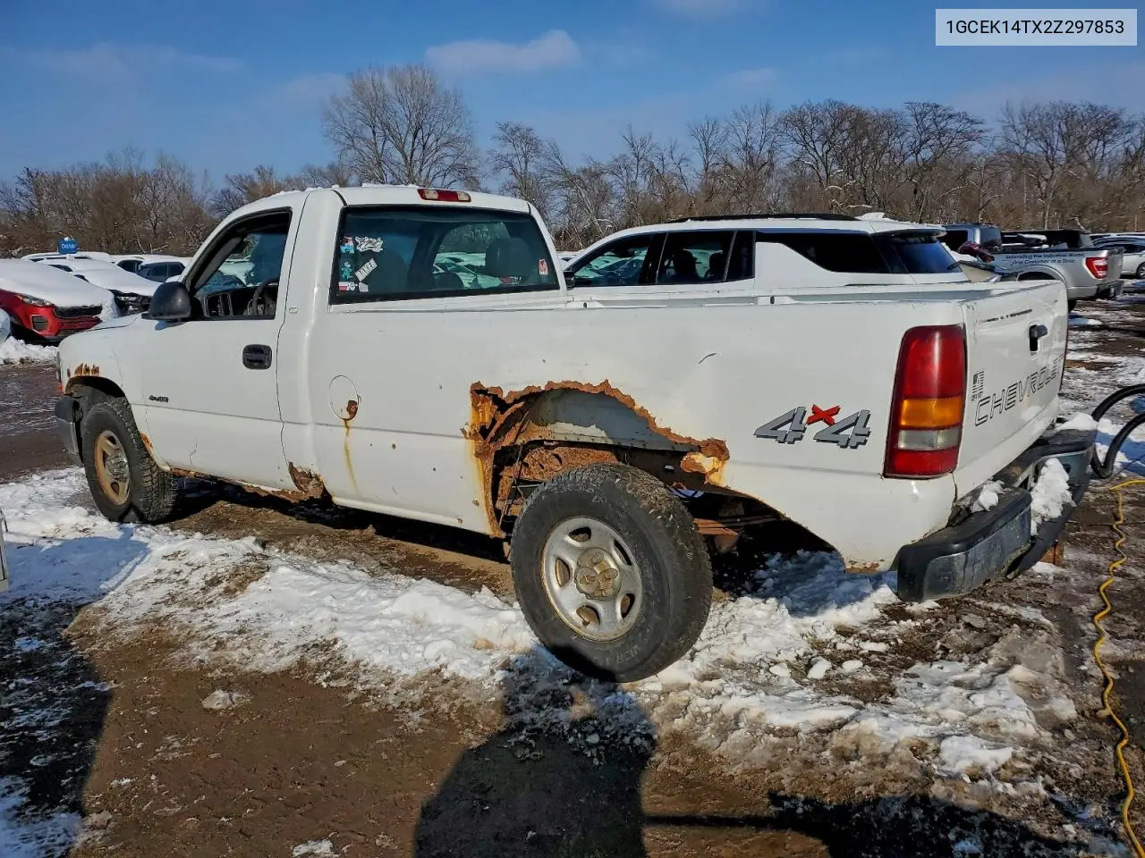 1GCEK14TX2Z297853 2002 Chevrolet Silverado K1500