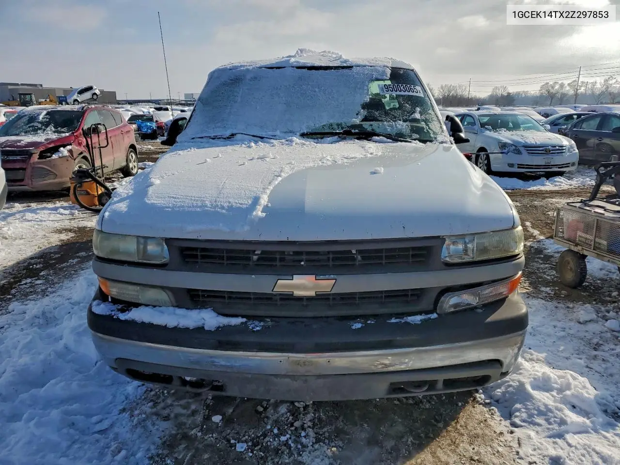 1GCEK14TX2Z297853 2002 Chevrolet Silverado K1500