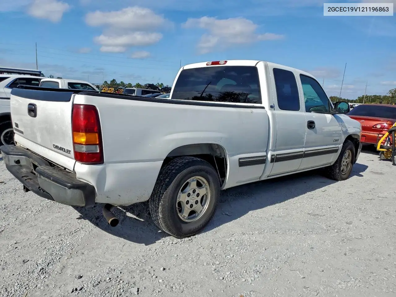 2GCEC19V121196863 2002 Chevrolet Silverado C1500