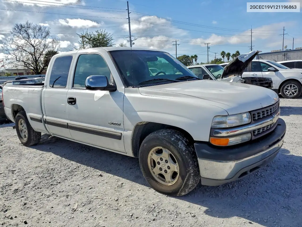 2GCEC19V121196863 2002 Chevrolet Silverado C1500