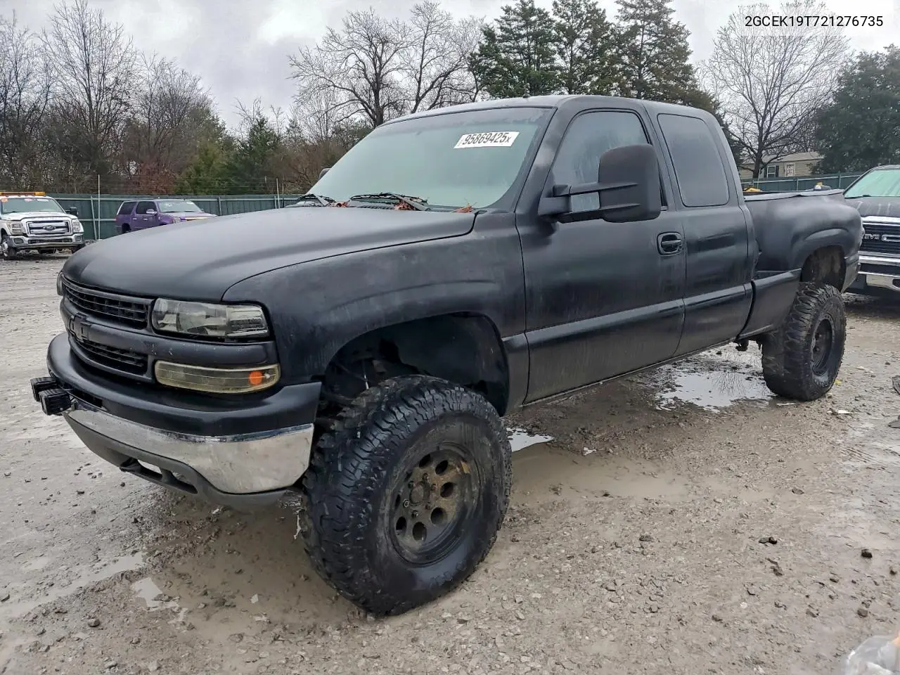 2GCEK19T721276735 2002 Chevrolet Silverado K1500