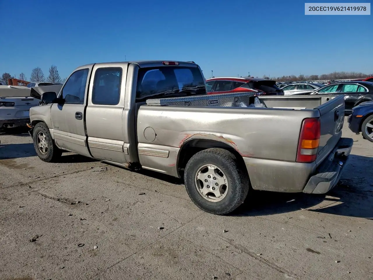 2GCEC19V621419978 2002 Chevrolet Silverado C1500