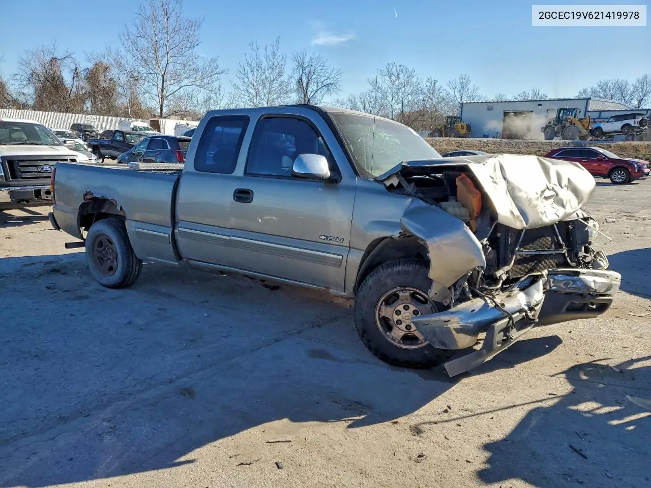 2GCEC19V621419978 2002 Chevrolet Silverado C1500