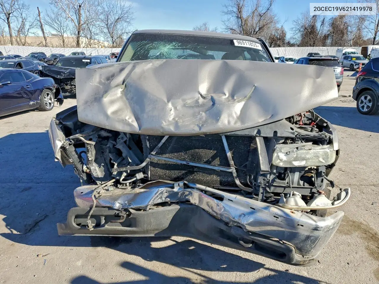 2GCEC19V621419978 2002 Chevrolet Silverado C1500