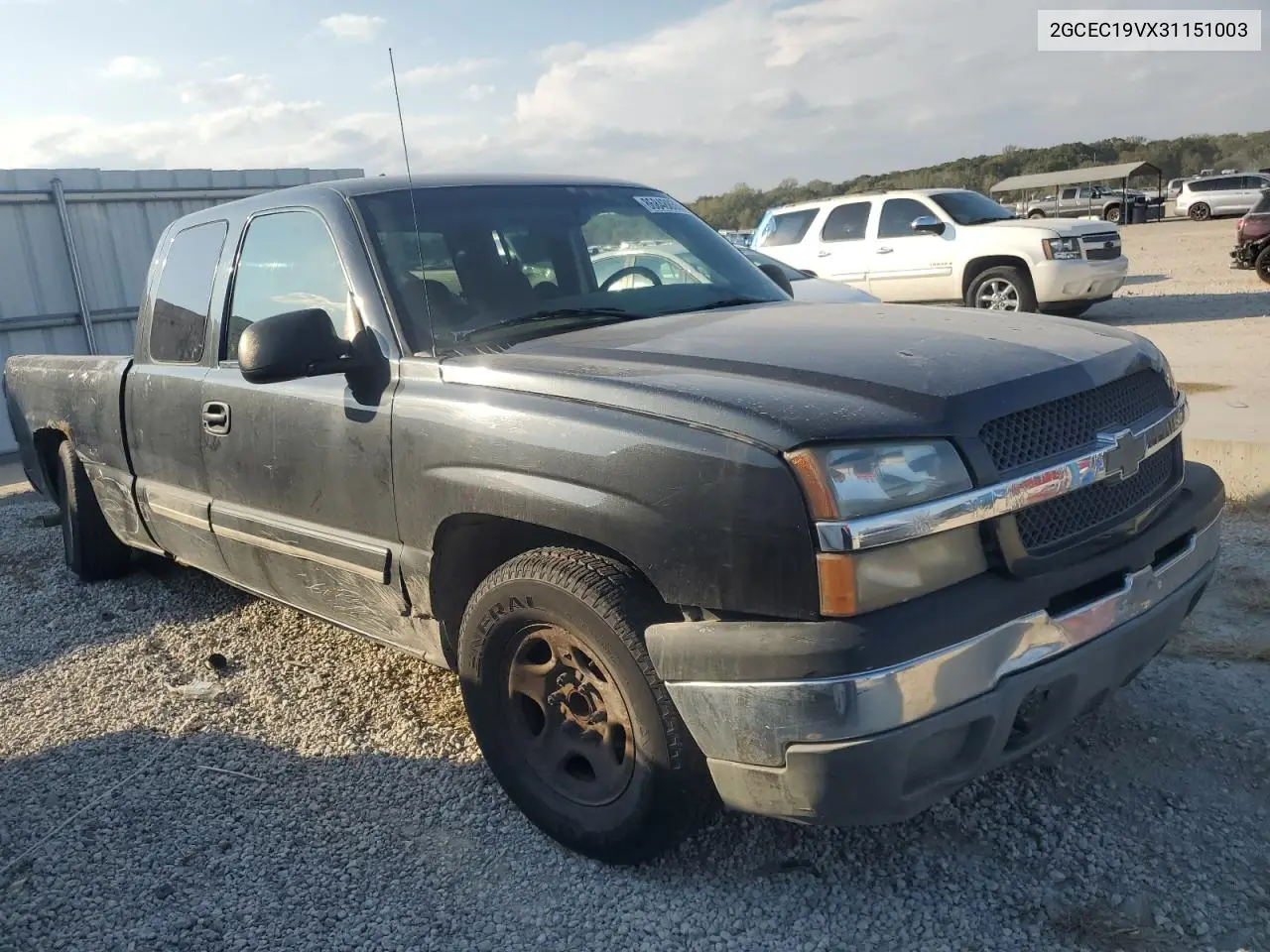 2GCEC19VX31151003 2003 Chevrolet Silverado C1500
