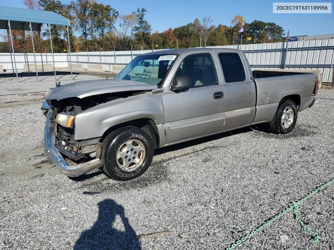 2GCEC19T631189956 2003 Chevrolet Silverado C1500