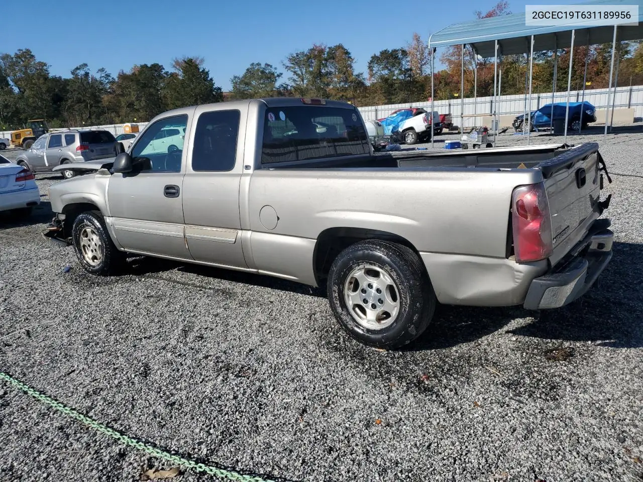 2GCEC19T631189956 2003 Chevrolet Silverado C1500