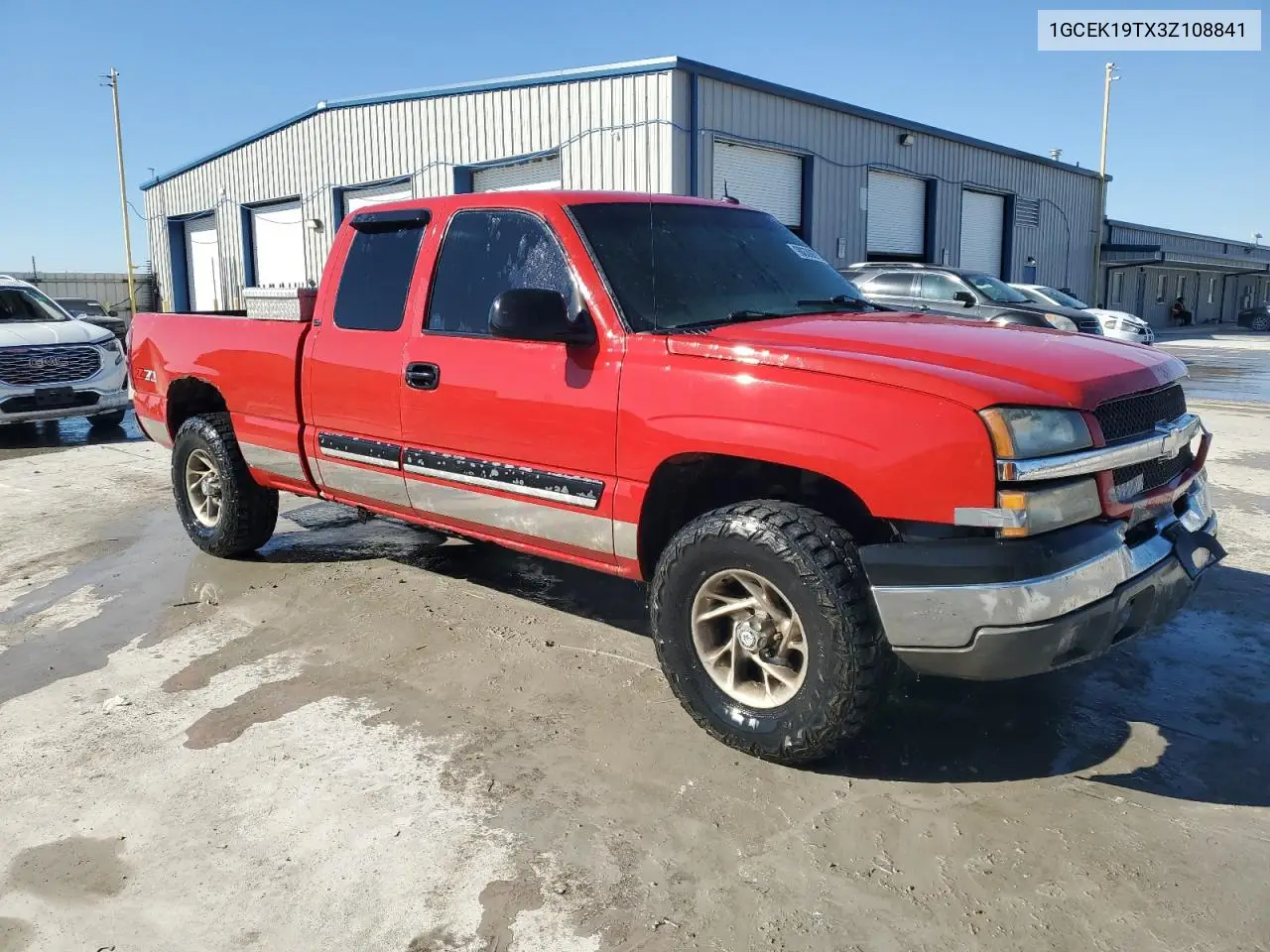 1GCEK19TX3Z108841 2003 Chevrolet Silverado K1500