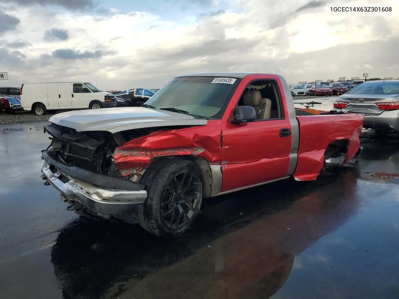 1GCEC14X63Z301608 2003 Chevrolet Silverado C1500